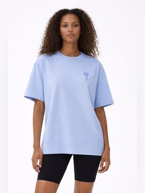 AMI Paris Ami de Coeur T-Shirt XXL Unisex Blue